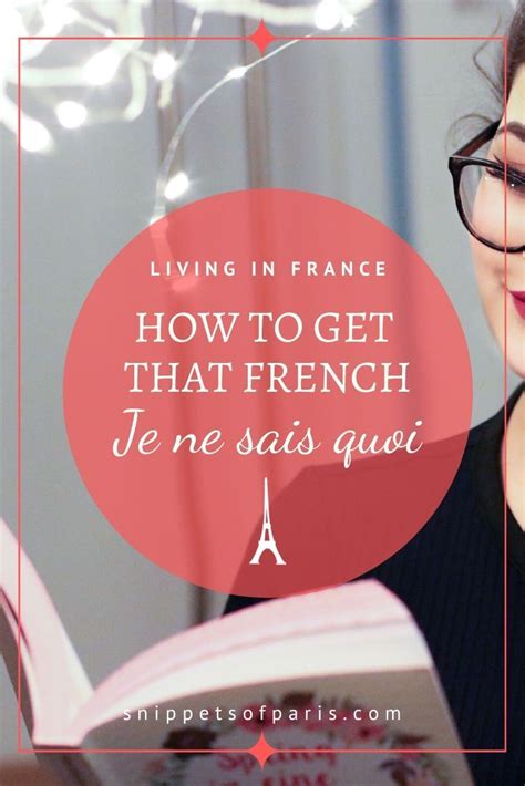 Je ne sais quoi: Understanding the meaning in French .